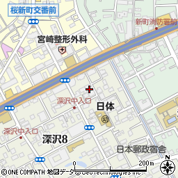 日本基督教団桜新町教会周辺の地図