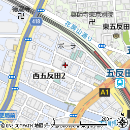 八幡印刷株式会社　東京営業所周辺の地図