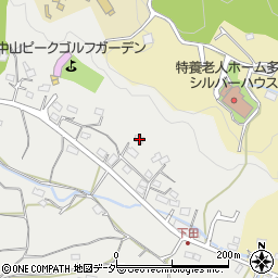 東京都八王子市中山91周辺の地図