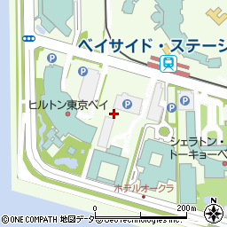 株式会社日比谷花壇　ホテルオークラ東京ベイ店周辺の地図