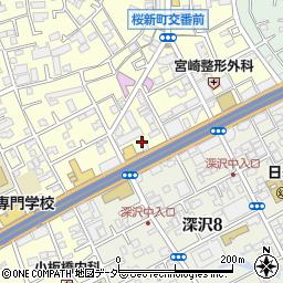 サイクル・スポット　桜新町店周辺の地図