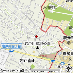 東京都狛江市岩戸南3丁目25-1周辺の地図