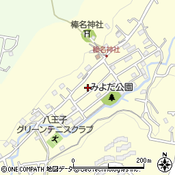 東京都八王子市寺田町756-12周辺の地図