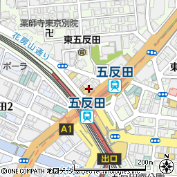 東急リバブル株式会社　売買部門五反田コンサルティングセンター周辺の地図