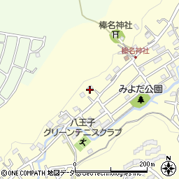 東京都八王子市寺田町860周辺の地図
