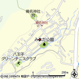 東京都八王子市寺田町757-14周辺の地図