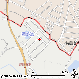 千葉県東金市極楽寺418周辺の地図