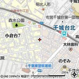 千葉県千葉市若葉区小倉台7丁目21-8周辺の地図