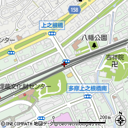 京王運輸株式会社　多摩引越センター周辺の地図