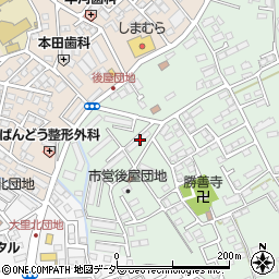 山梨県甲府市後屋町653-1周辺の地図