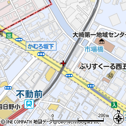 ニッポンレンタカー東急周辺の地図