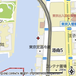 東京部分肉センター周辺の地図