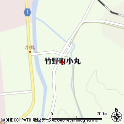 兵庫県豊岡市竹野町小丸周辺の地図