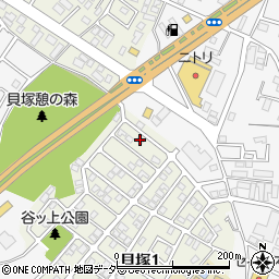 日本クラスター周辺の地図