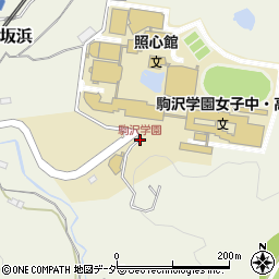 駒沢学園周辺の地図