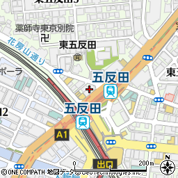 スターツピタットハウス株式会社　ピタットハウス五反田店周辺の地図