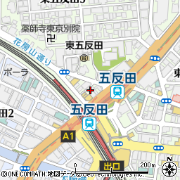日生薬局　五反田駅前店周辺の地図