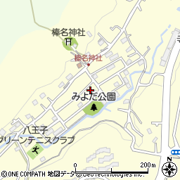 東京都八王子市寺田町757-18周辺の地図