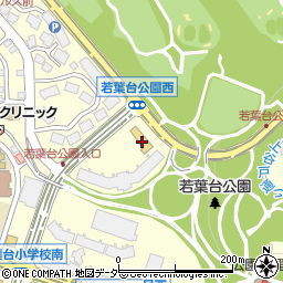 バーミヤン 稲城若葉台店周辺の地図