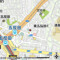 居酒屋 呑喜 五反田周辺の地図