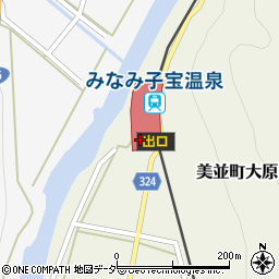 岐阜県郡上市美並町大原2709周辺の地図