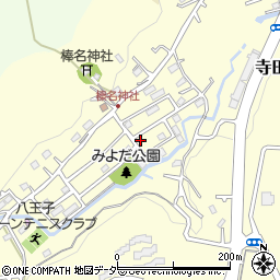 東京都八王子市寺田町764-1周辺の地図