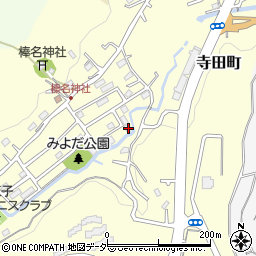 東京都八王子市寺田町766-1周辺の地図