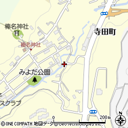 東京都八王子市寺田町746周辺の地図