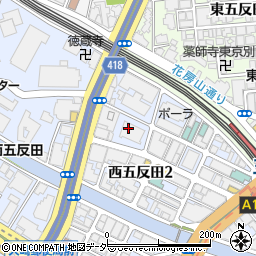 銀座アスター本社周辺の地図