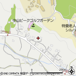 東京都八王子市中山417周辺の地図