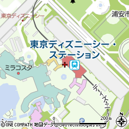 東京ディズニーシー 浦安市 バス停 の住所 地図 マピオン電話帳