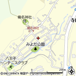 東京都八王子市寺田町763-16周辺の地図