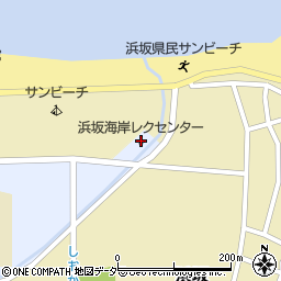 新温泉町役場　浜坂海岸レクリエーションセンター周辺の地図