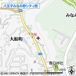 東京都八王子市大船町196周辺の地図