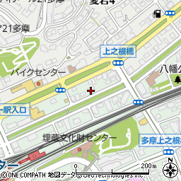 東京都多摩市落合1丁目1-26周辺の地図