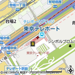 みずほ銀行東京テレポート駅 ＡＴＭ周辺の地図
