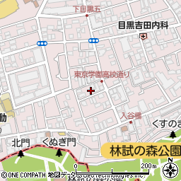 東京都目黒区下目黒5丁目27周辺の地図