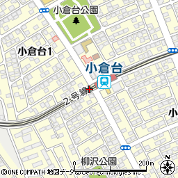 小倉台駅周辺の地図