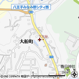 東京都八王子市大船町178周辺の地図