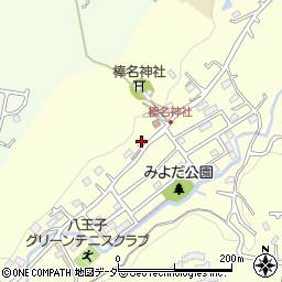 東京都八王子市寺田町850周辺の地図