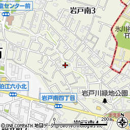 東京都狛江市岩戸南4丁目8-8周辺の地図