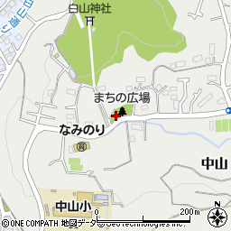 白山神社下公園トイレ周辺の地図