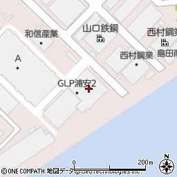 ＧＬＰ浦安２周辺の地図