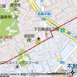 東京都目黒区下目黒3丁目10周辺の地図