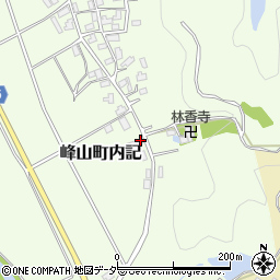 京都府京丹後市峰山町内記302周辺の地図