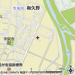 福井県敦賀市和久野8周辺の地図