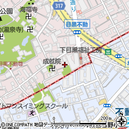東京都目黒区下目黒3丁目10-26周辺の地図