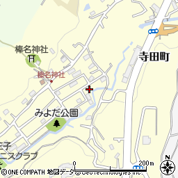 東京都八王子市寺田町766-6周辺の地図