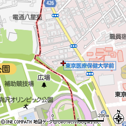 コート駒沢公園周辺の地図