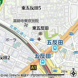 山手冷蔵株式会社本社周辺の地図